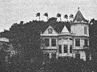 Castelo do colégio Santos Anjos em 1967.